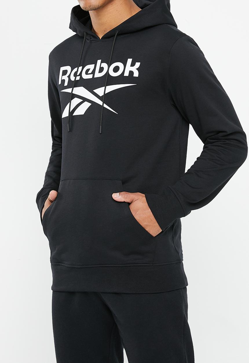 Reebok - Reebok identity big logo fleece hoodie - black