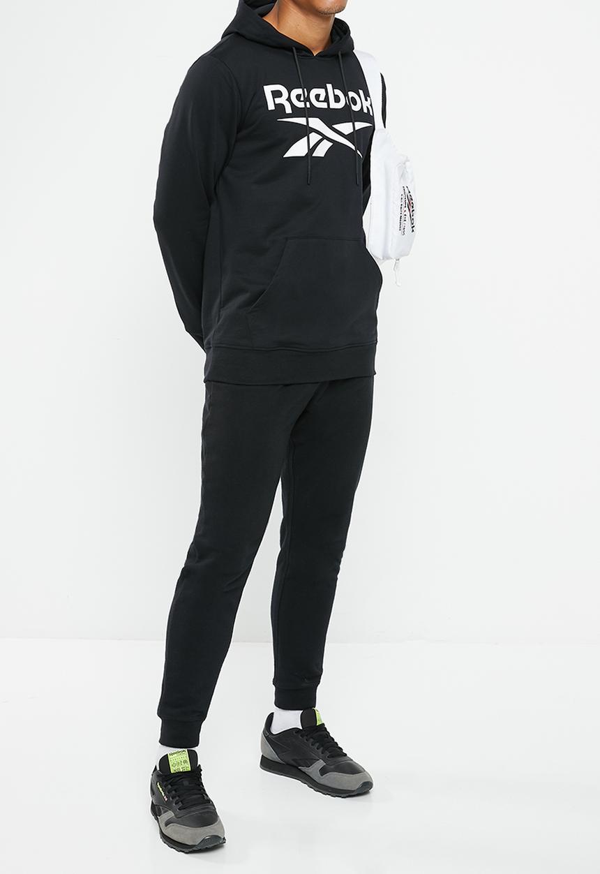 Reebok - Reebok identity big logo fleece hoodie - black