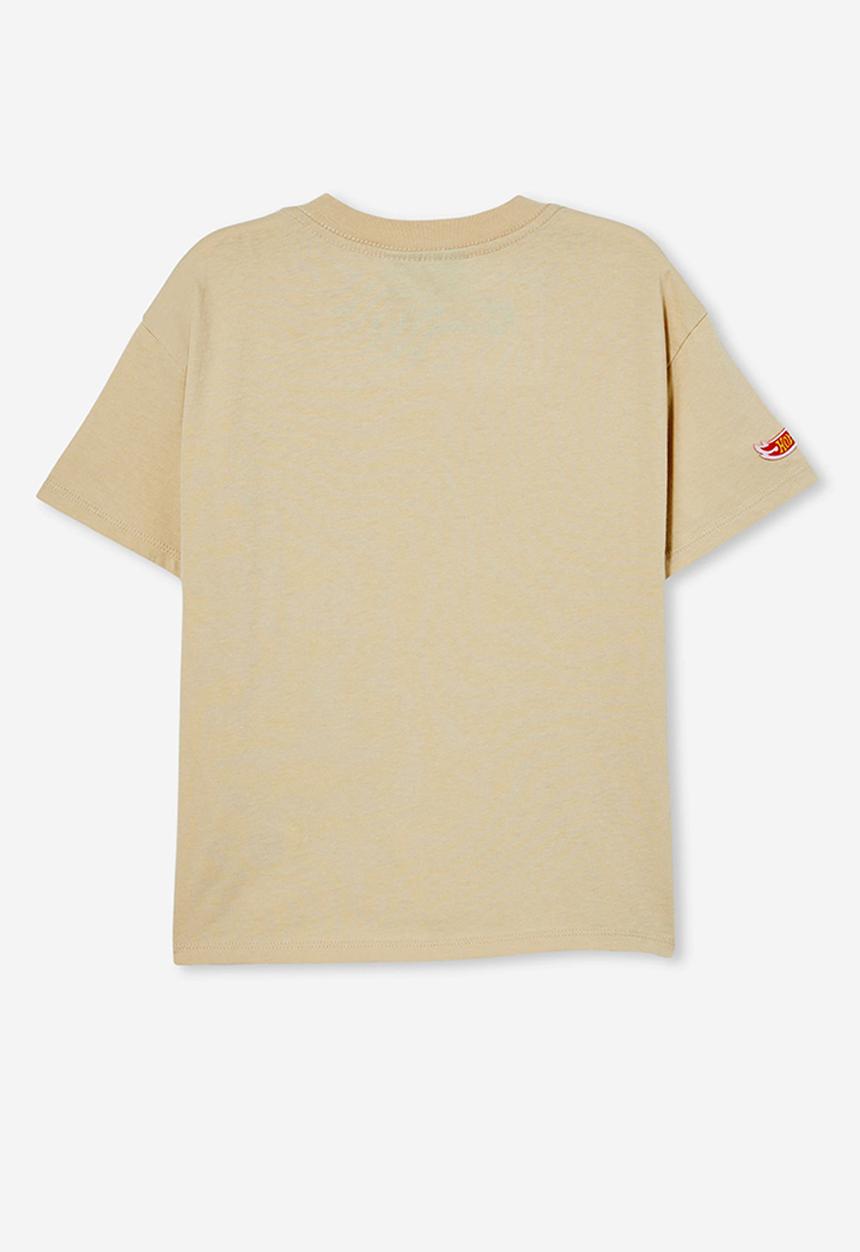 Cotton On - Hot Wheels drop shoulder short sleeve tee - rainy dayne