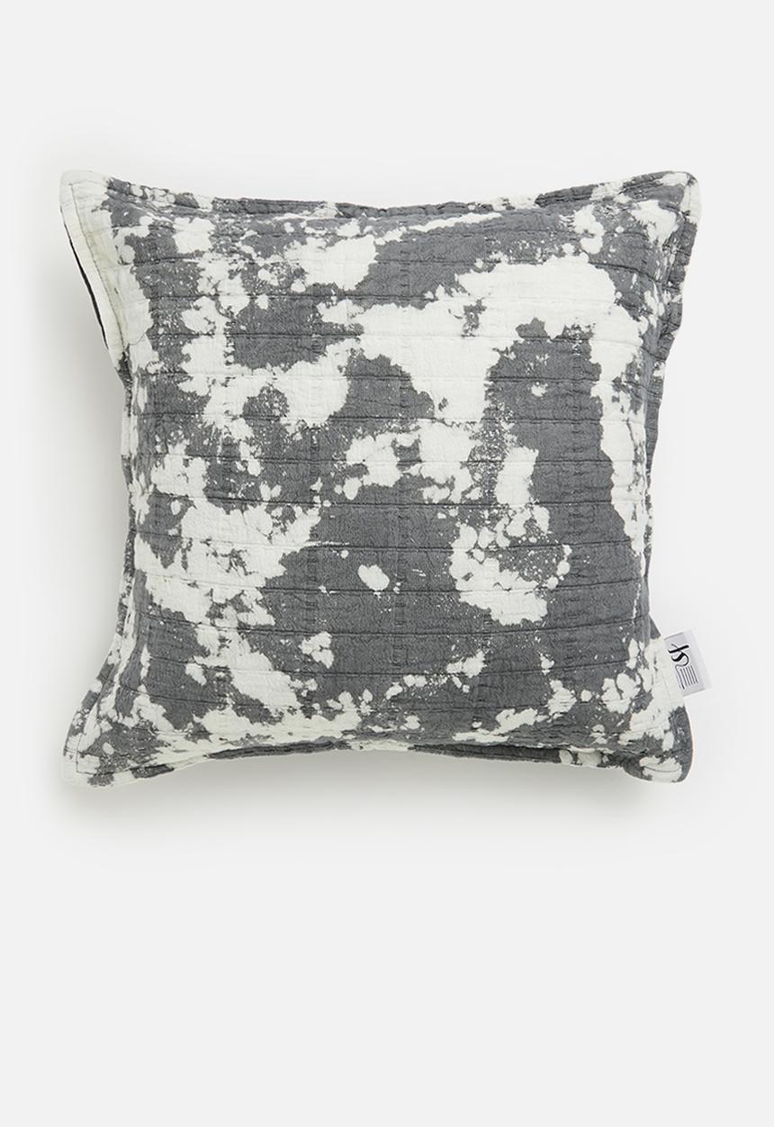 Sixth Floor - Tie dye woven cushion - Navy