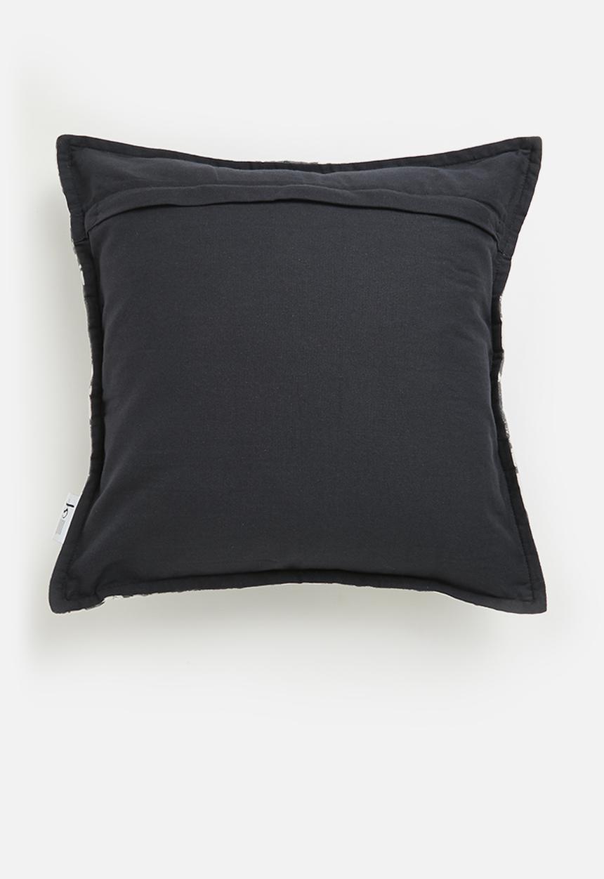 Sixth Floor - Tie dye woven cushion - Navy