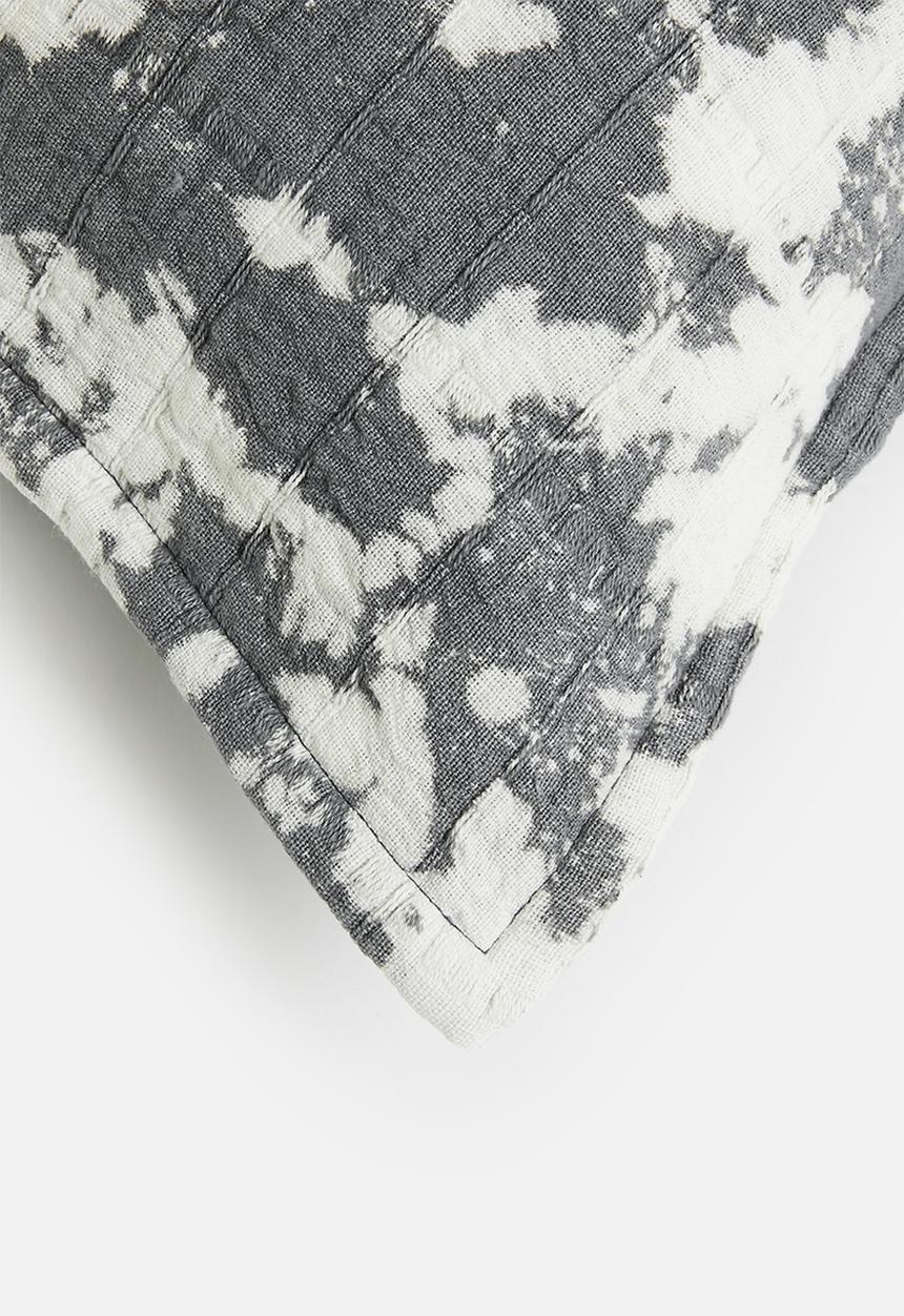 Sixth Floor - Tie dye woven cushion - Navy