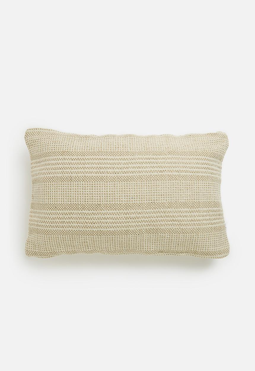 Sixth Floor - Dru woven cushion cover 40x60 - natural