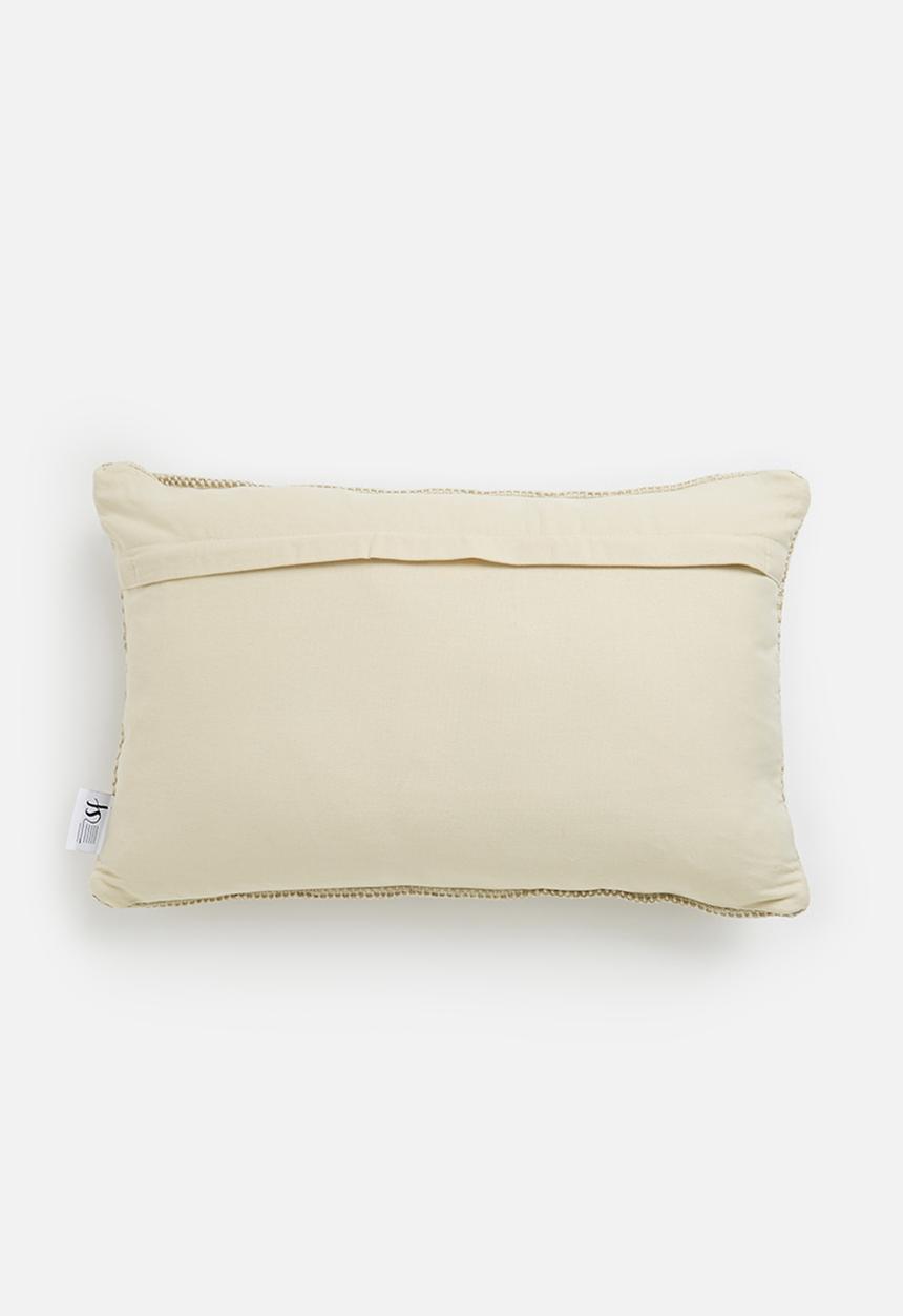 Sixth Floor - Dru woven cushion cover 40x60 - natural
