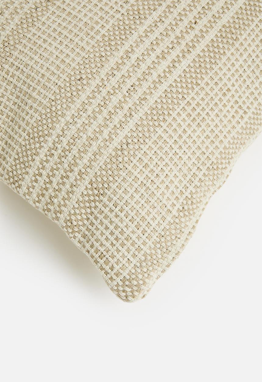 Sixth Floor - Dru woven cushion cover 40x60 - natural