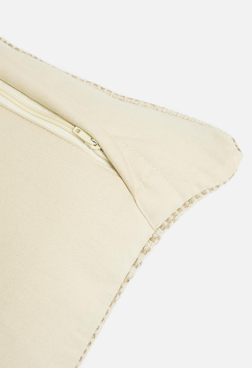 Sixth Floor - Dru woven cushion cover 40x60 - natural