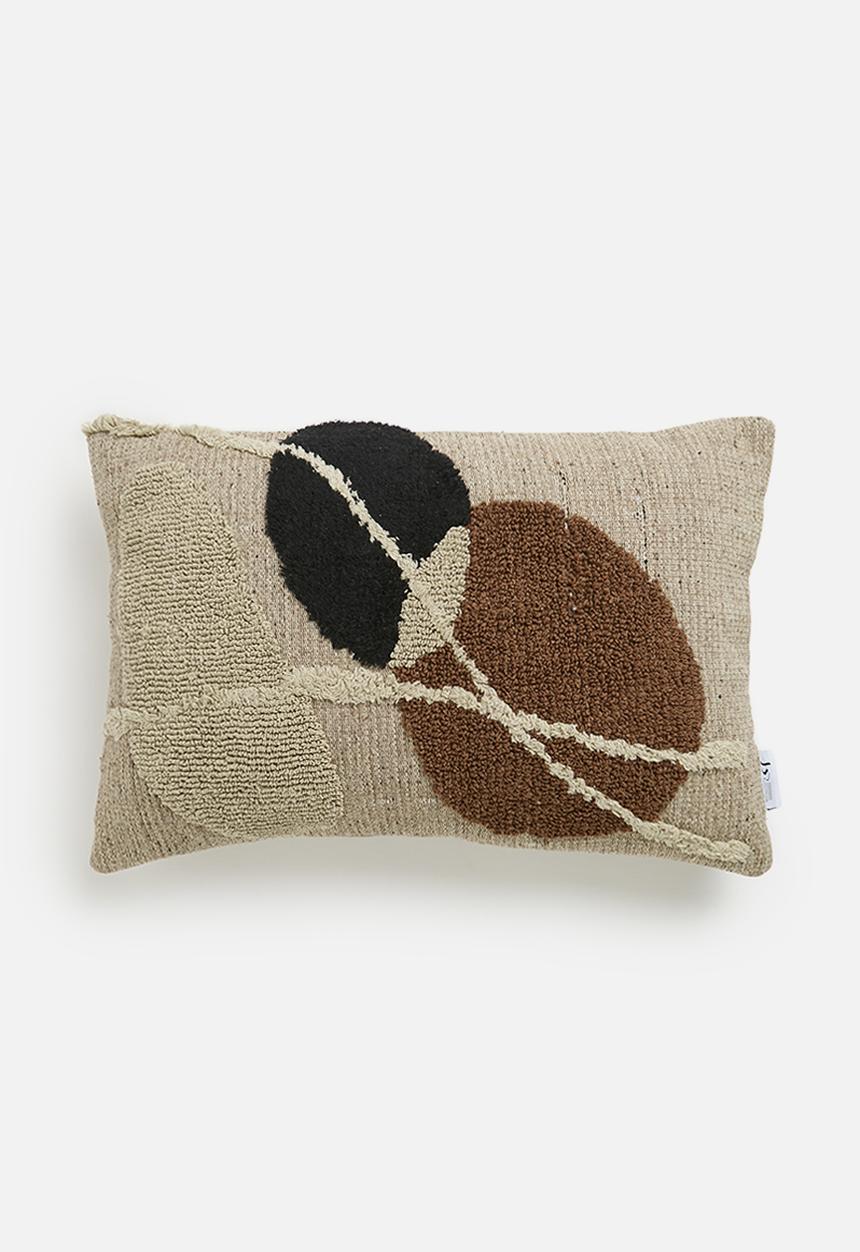 Sixth Floor - Tiga tufted cushion cover - natural