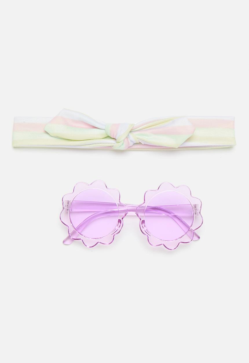 Pop Candy - Sunglass & headband set - purple