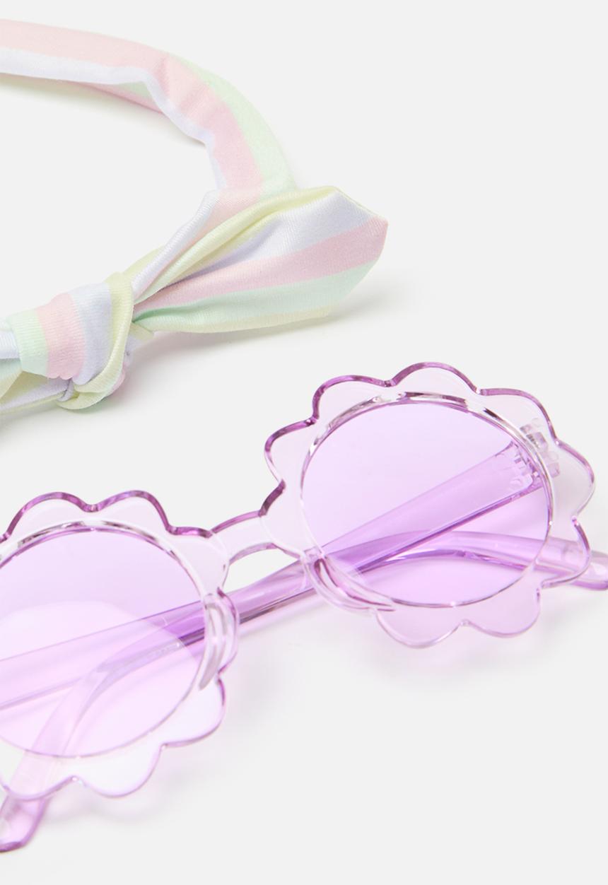 Pop Candy - Sunglass & headband set - purple
