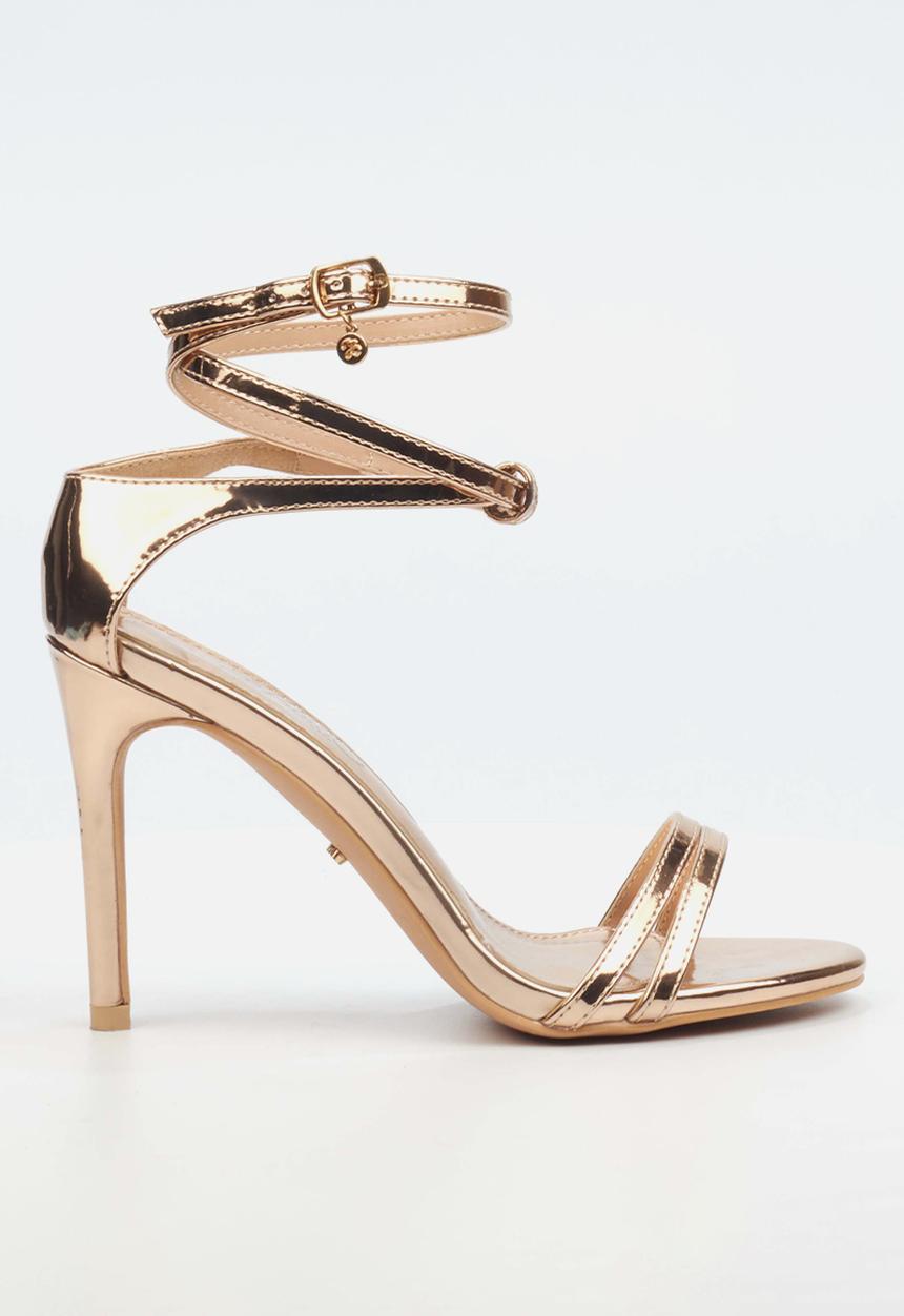Miss Black - Jazz 21 stiletto - rose gold