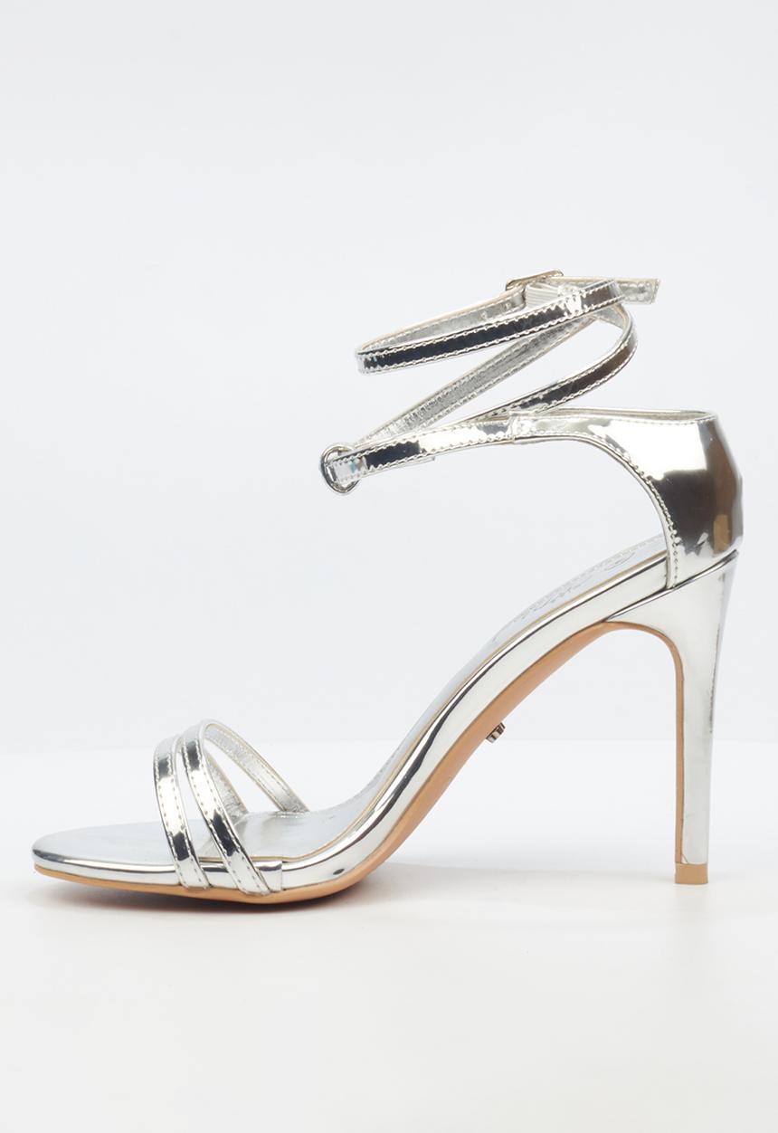 Miss Black - Jazz 21 stiletto - silver