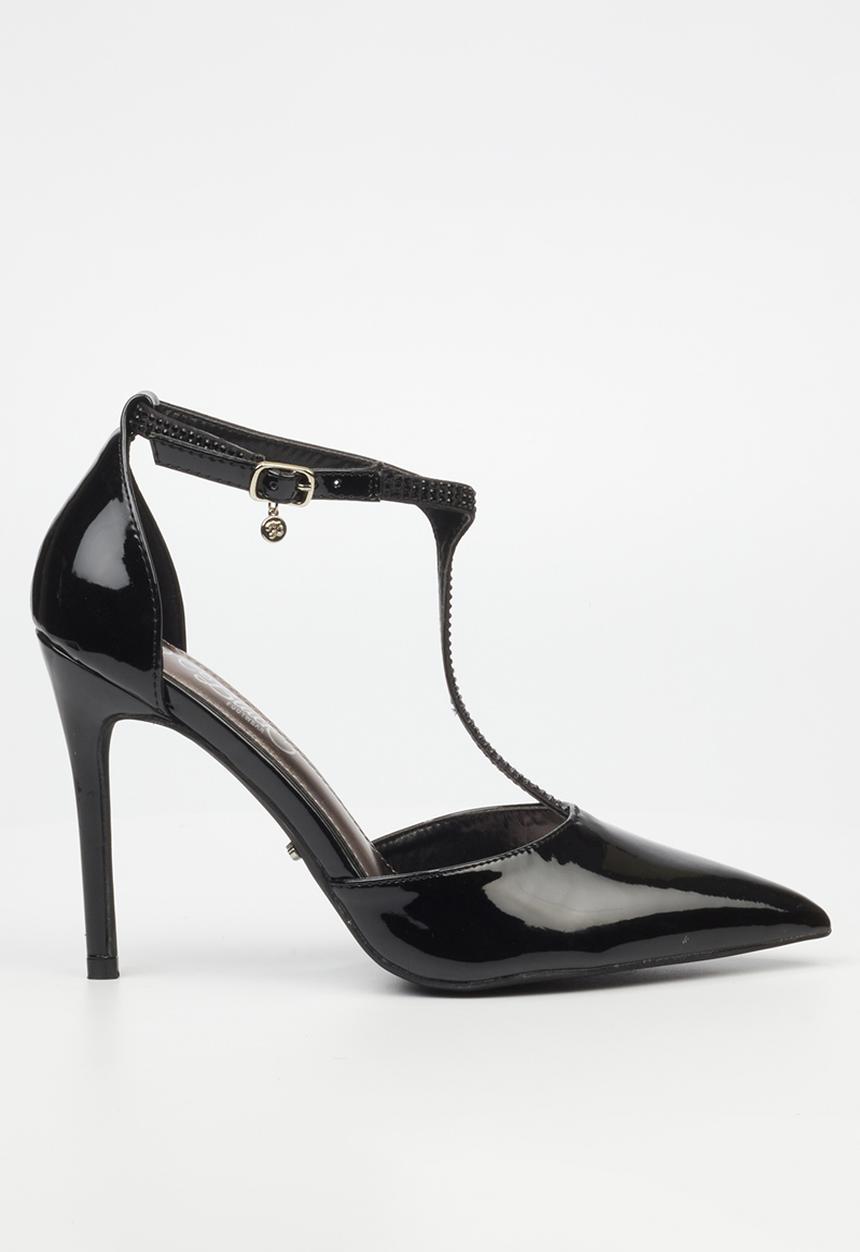 Miss Black - Lola 31 ankle strap - black