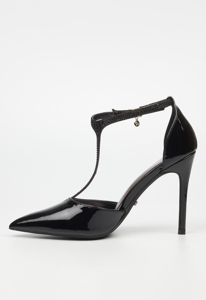 Miss Black - Lola 31 ankle strap - black