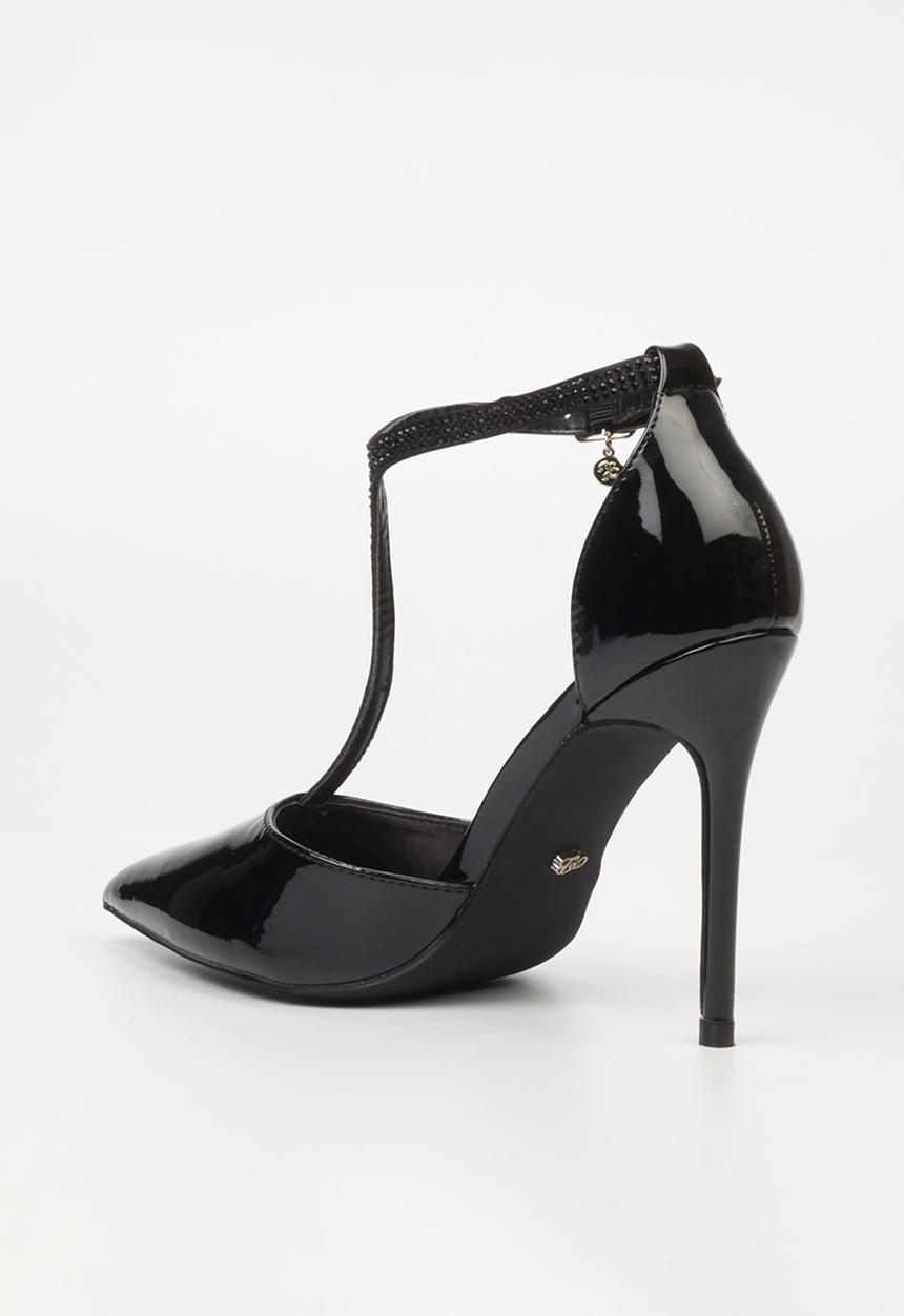 Miss Black - Lola 31 ankle strap - black