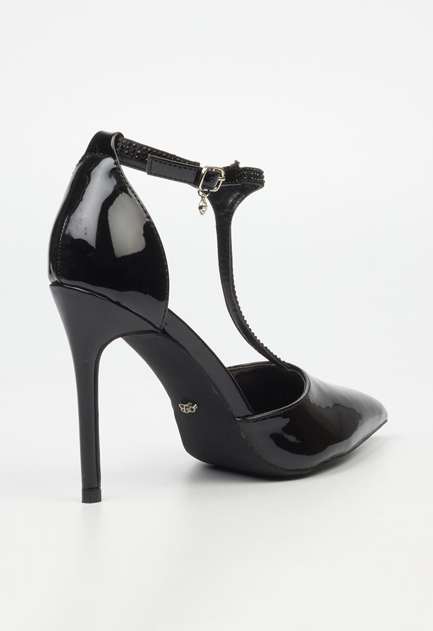 Miss Black - Lola 31 ankle strap - black