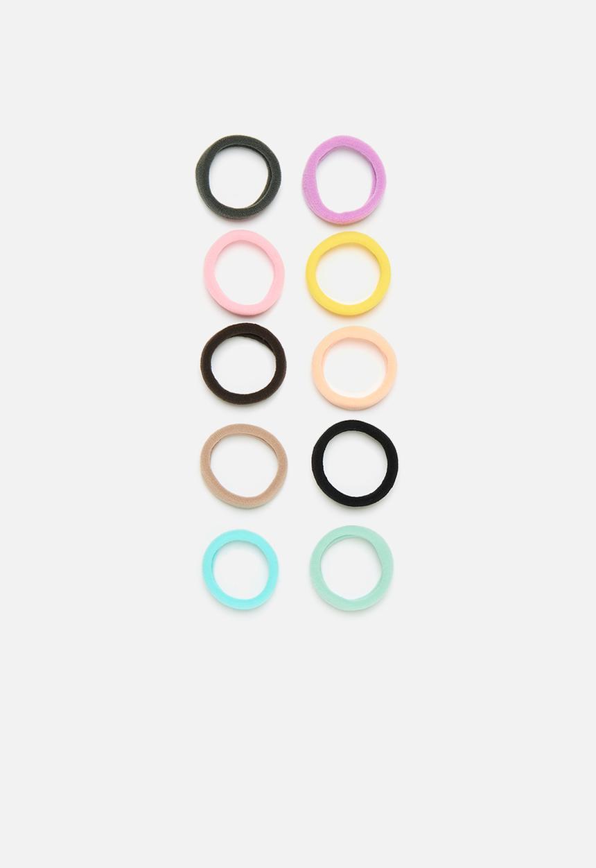 Pop Candy - 10 Piece hair band set - multi