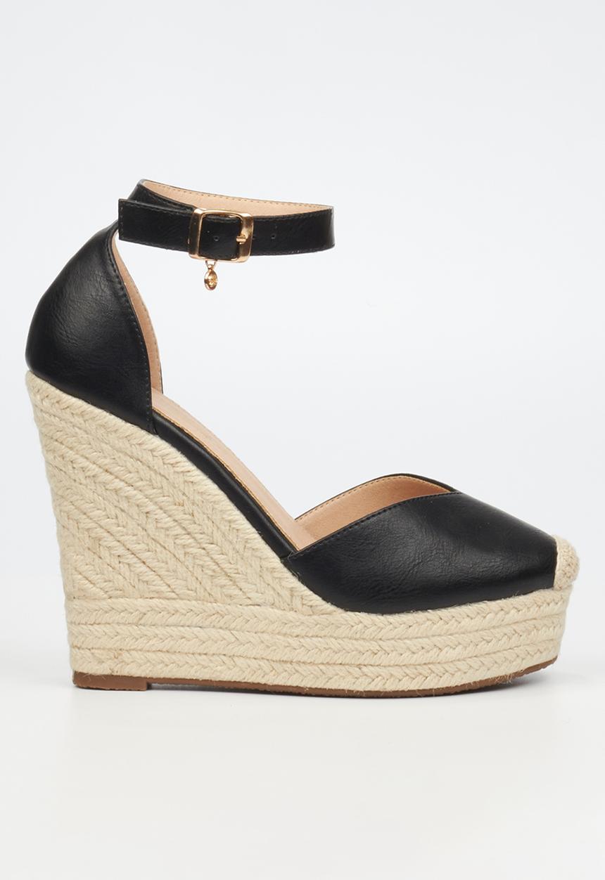 Miss Black - Moniker 6 classic espadrille - black