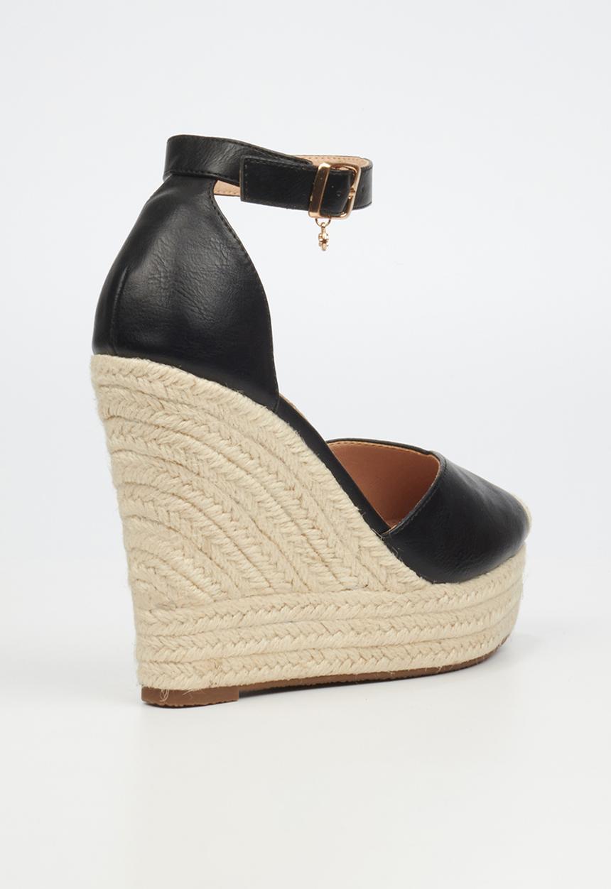 Miss Black - Moniker 6 classic espadrille - black