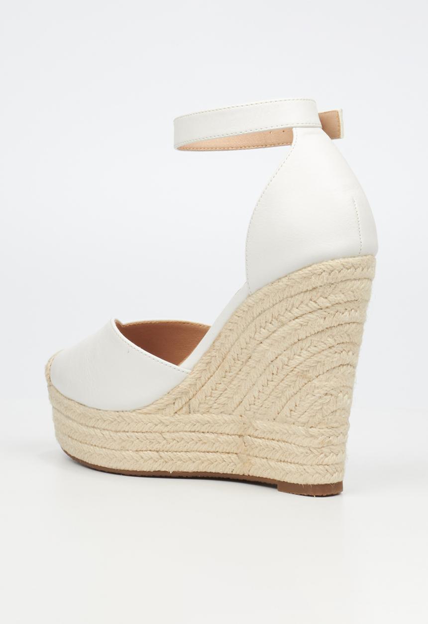 Miss Black - Moniker 6 classic espadrille - white