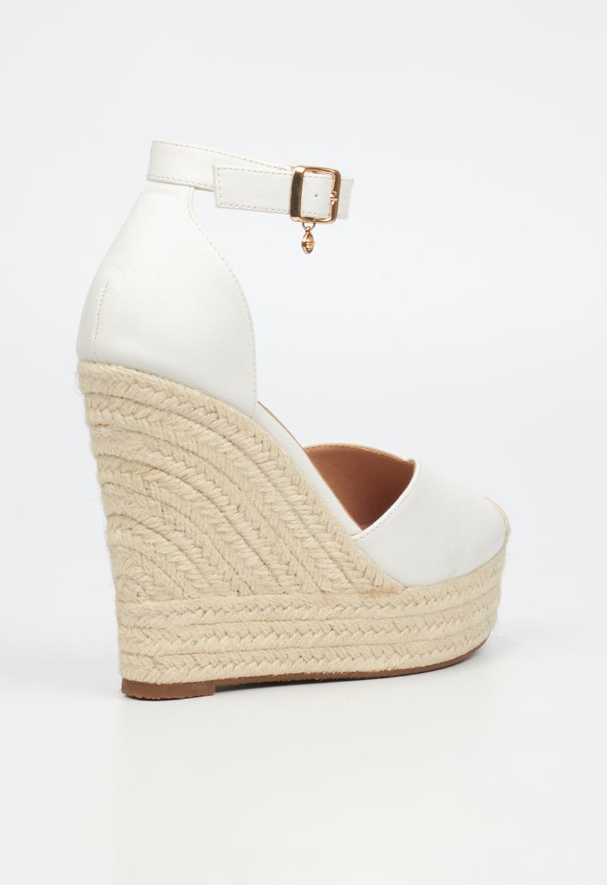 Miss Black - Moniker 6 classic espadrille - white