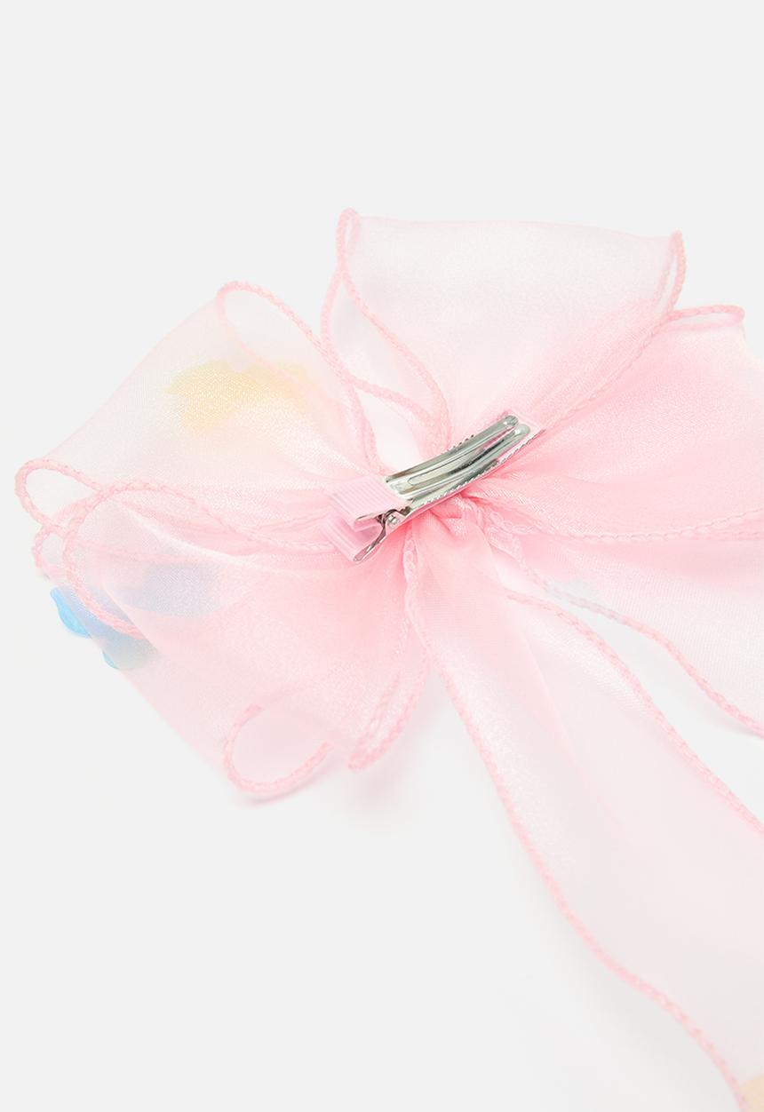 Pop Candy - Coquette bow hair clip - pink
