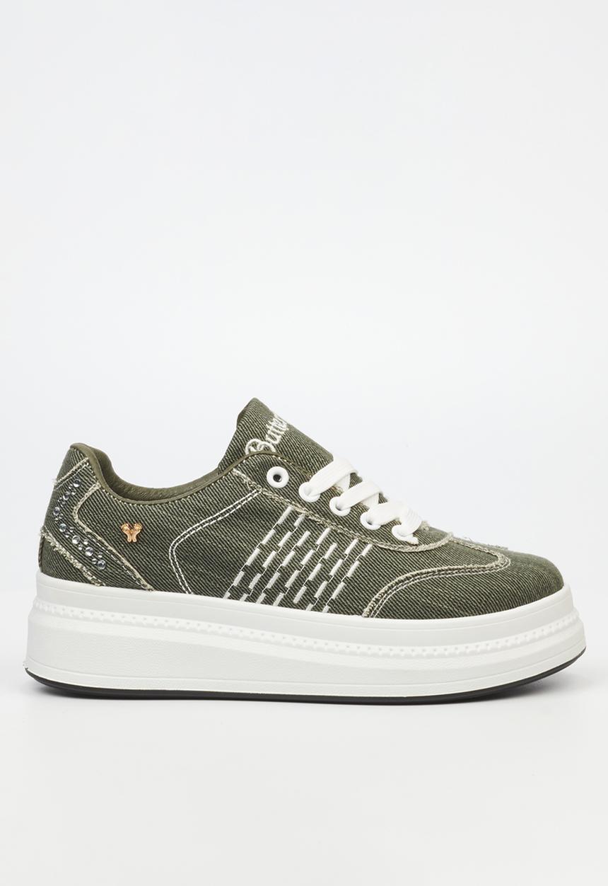 Butterfly Feet - Senhora 18 sneaker - olive