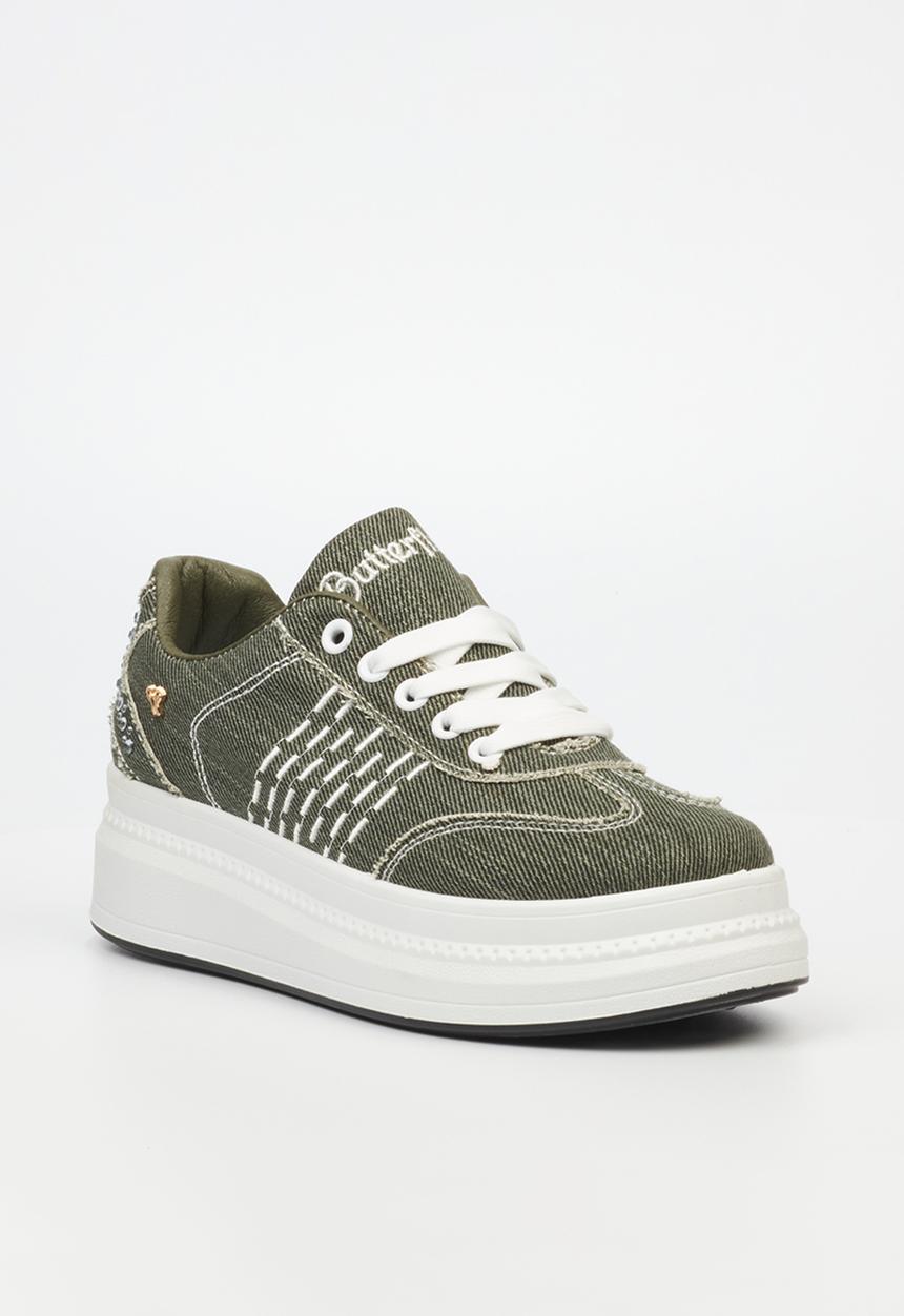 Butterfly Feet - Senhora 18 sneaker - olive