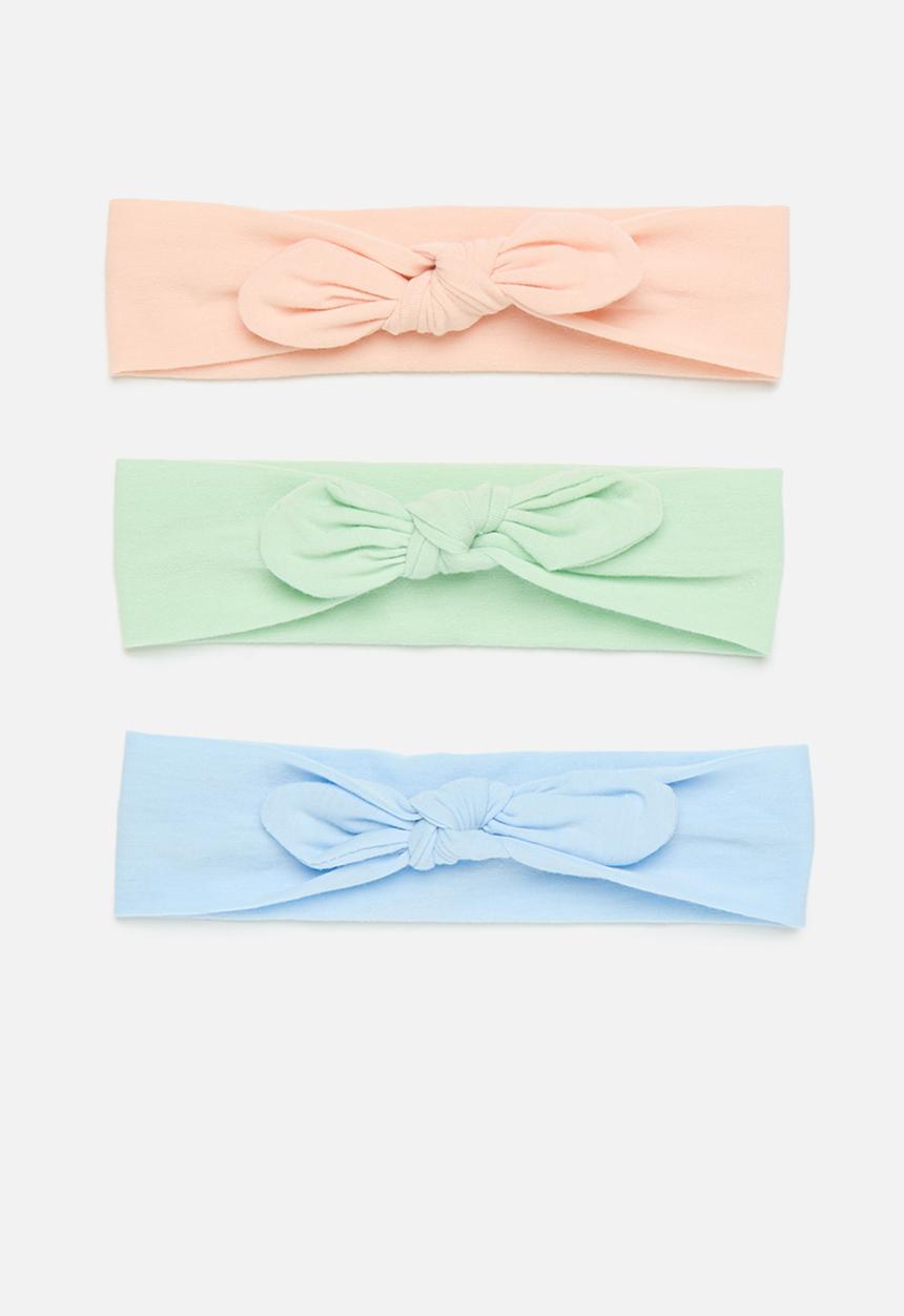 Pop Candy - 3 Pack knotted headband set - multi