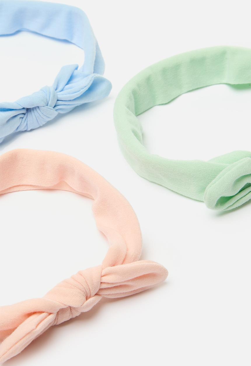 Pop Candy - 3 Pack knotted headband set - multi