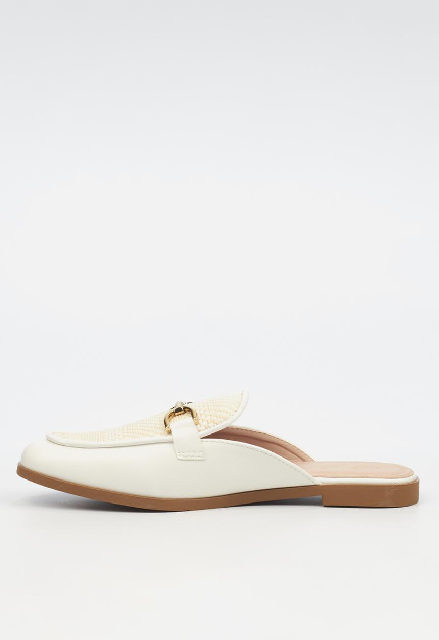 Miss Black - Baylee 1 mule - white
