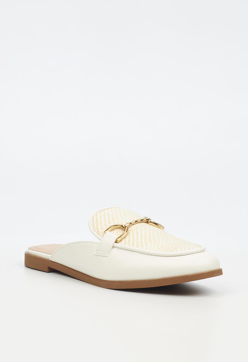 Miss Black - Baylee 1 mule - white