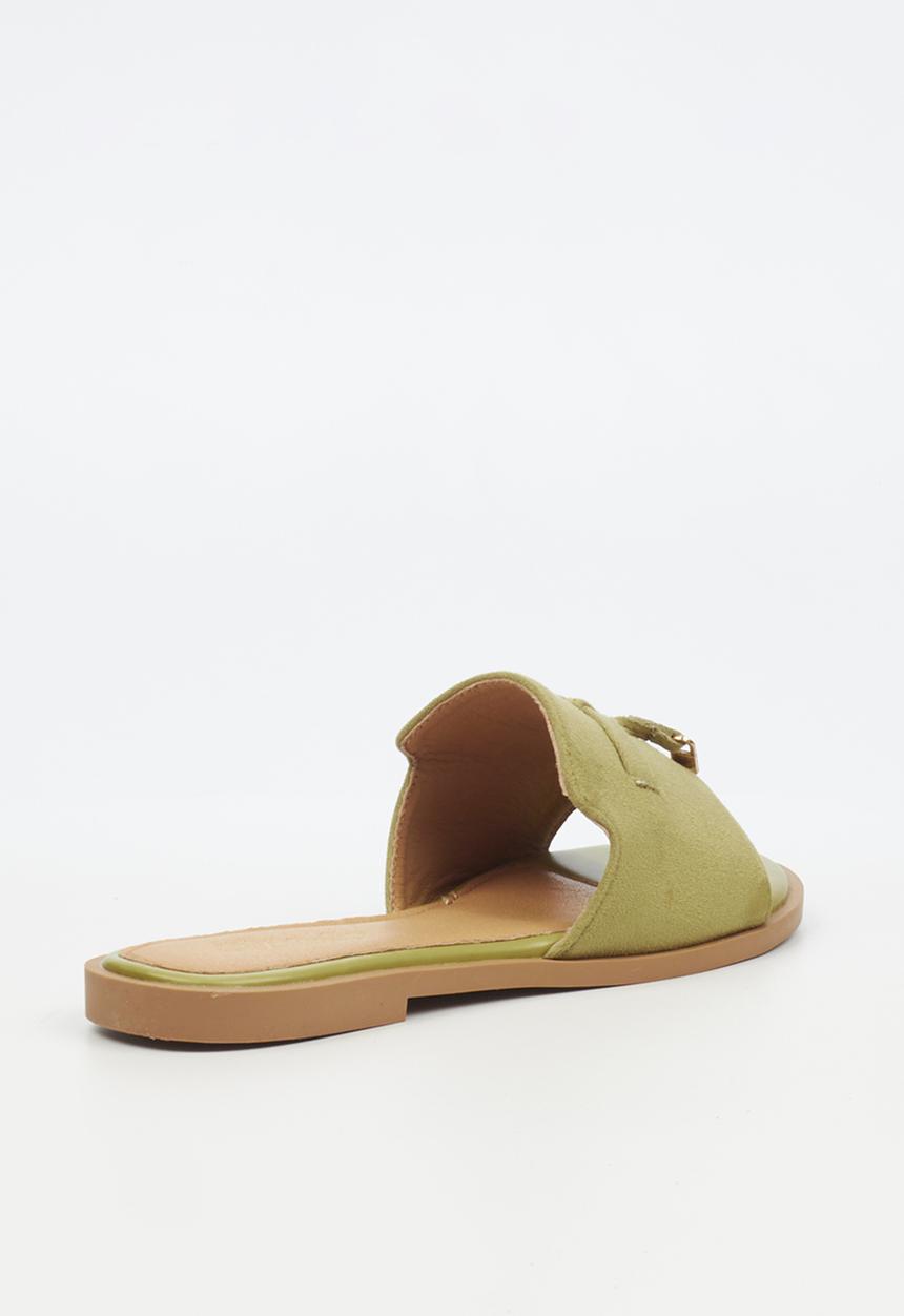 Miss Black - Cilantro 1 slip-on - green