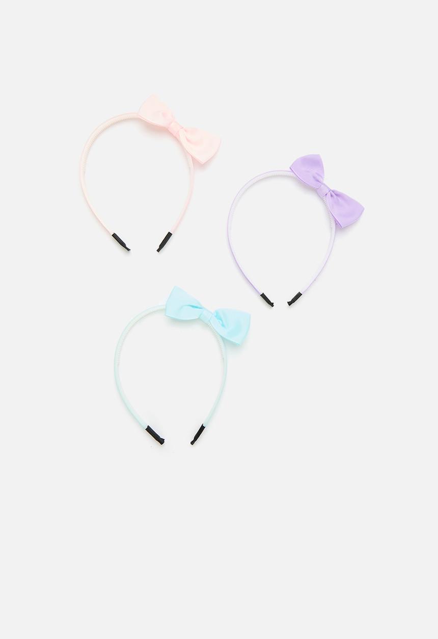 Pop Candy - 3 pack bow headband - multi