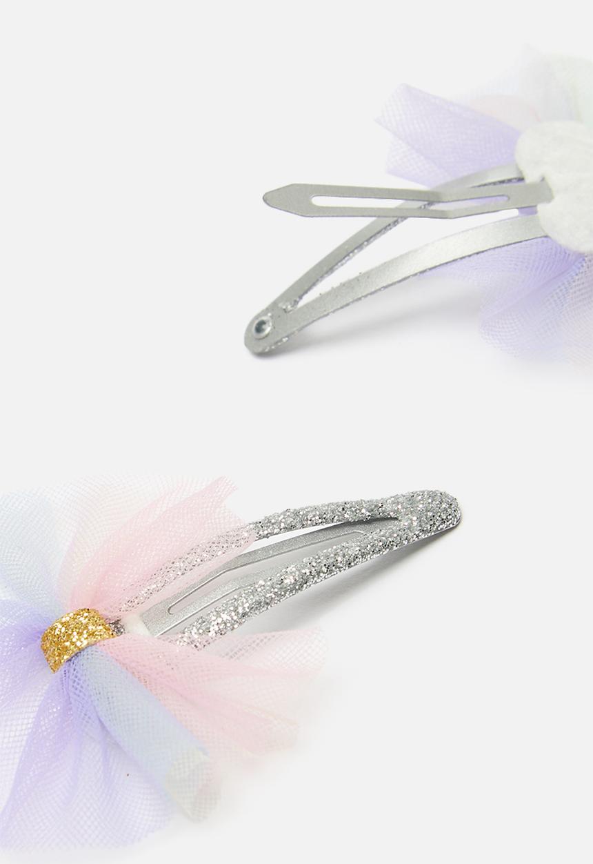 Pop Candy - Mesh hair clips - multi