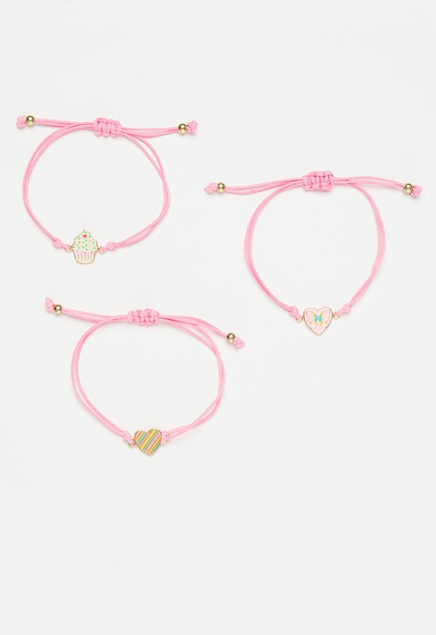 Pop Candy - Braided bracelets - pink