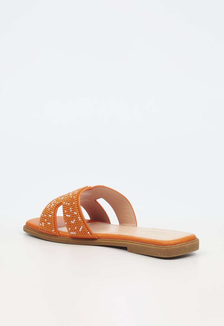 Miss Black - Syrup 3 slip-on - orange