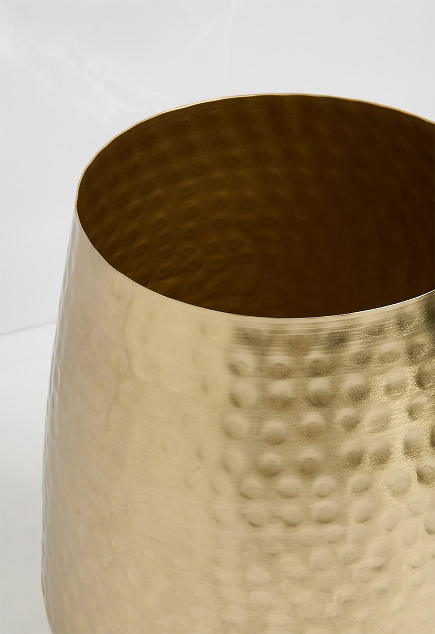 Sixth Floor - Textured Planter - Gold