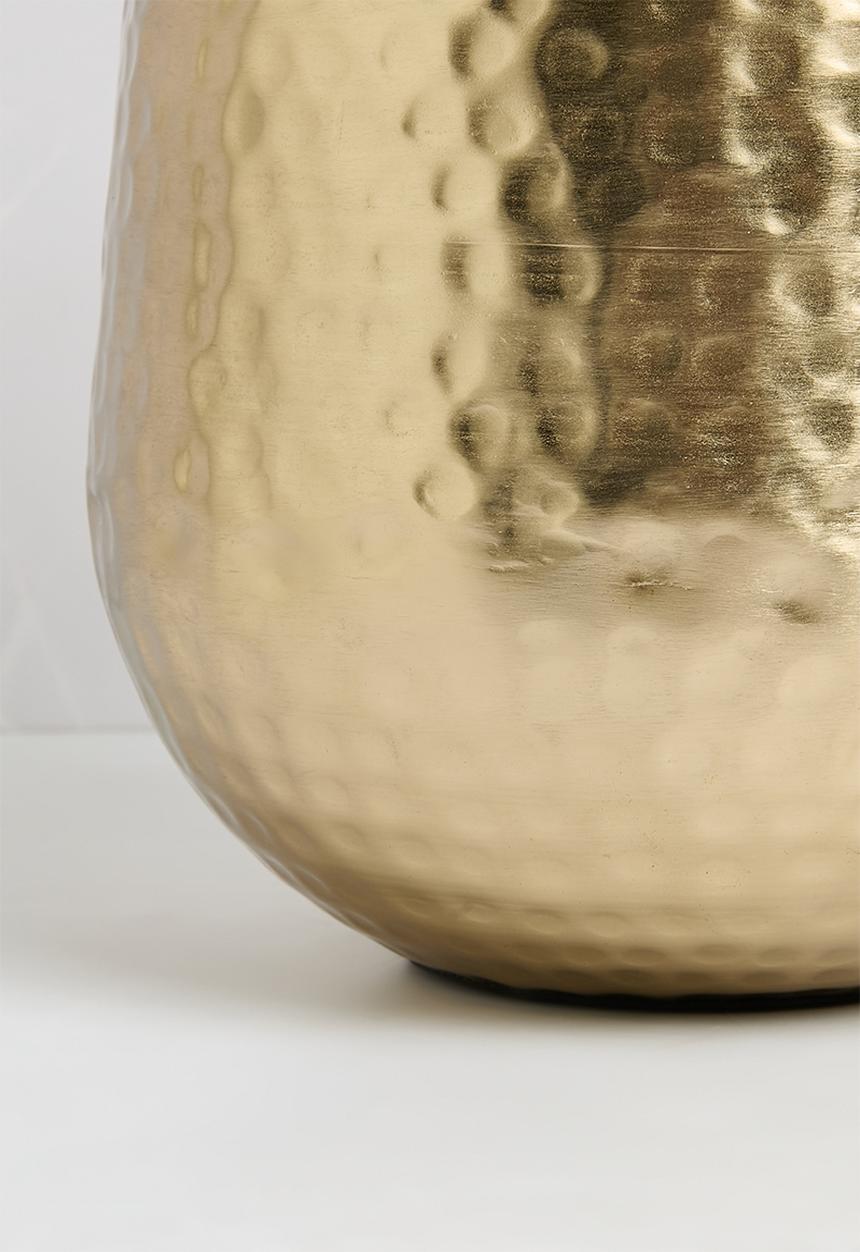 Sixth Floor - Textured Planter - Gold
