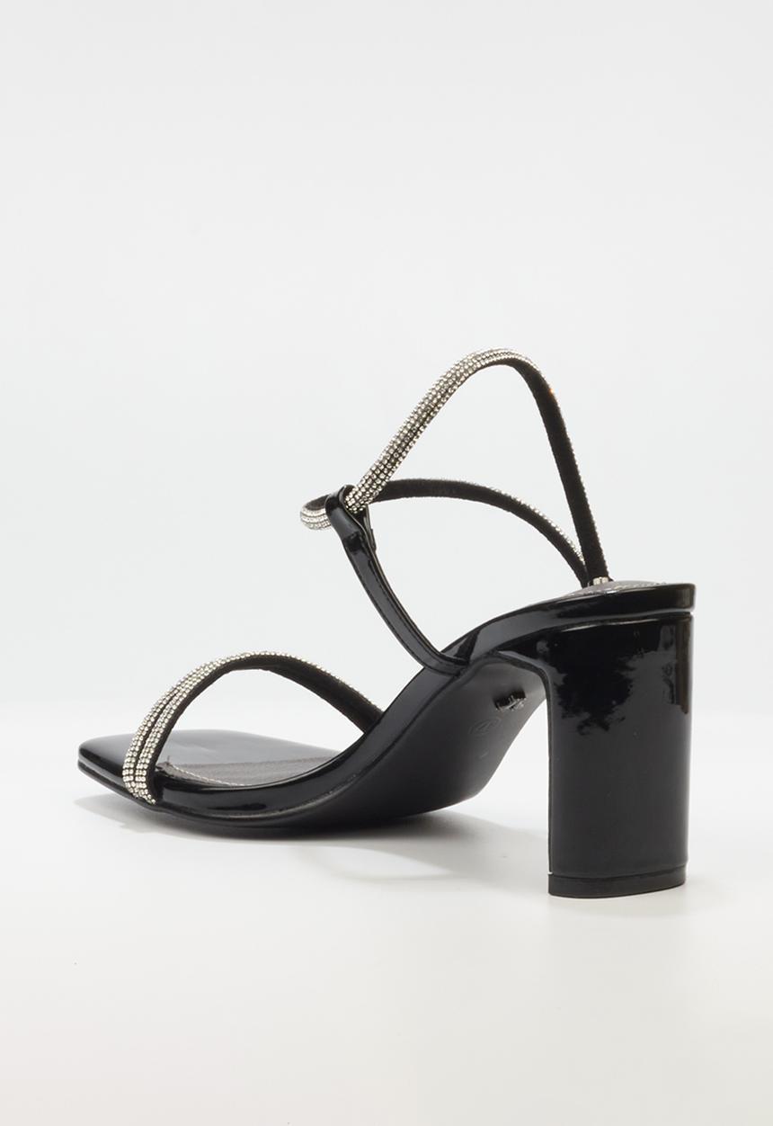 Butterfly Feet - Charla 1 block heel - black
