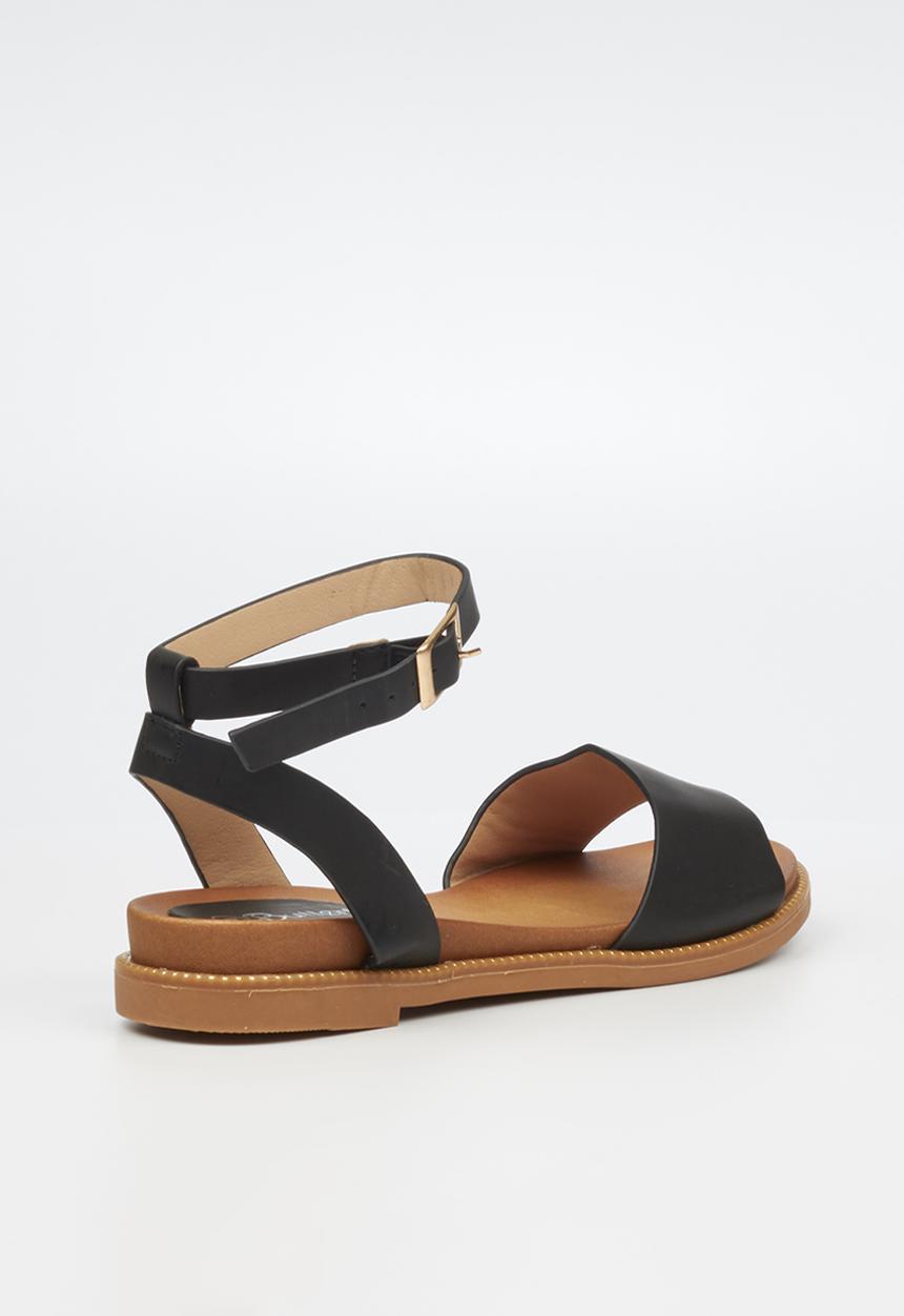 Butterfly Feet - Ellie 1 ankle strap - black
