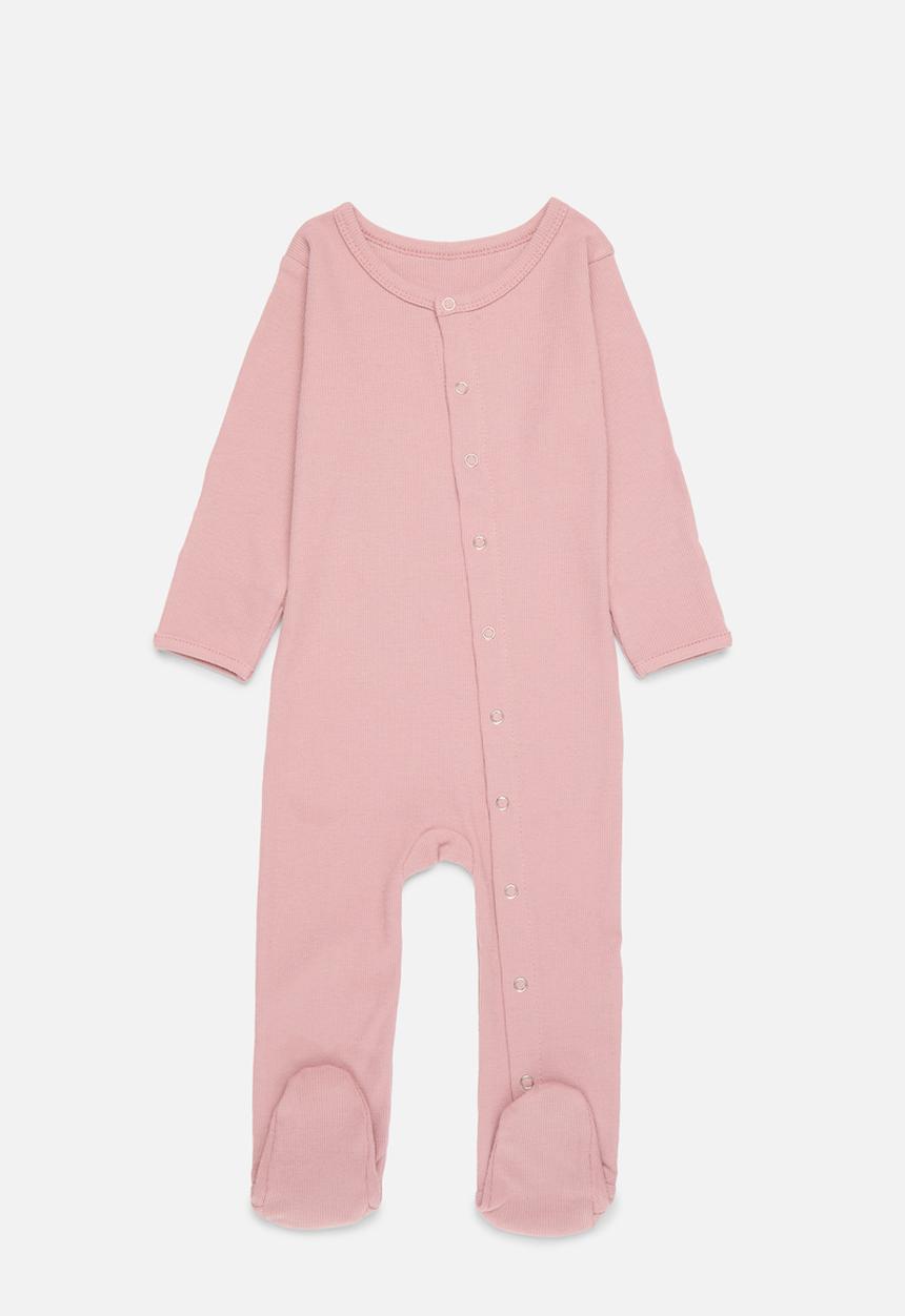 Pop Candy - Button down sleepsuit - pink