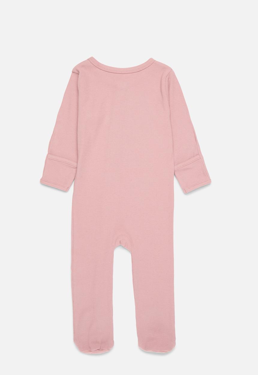 Pop Candy - Button down sleepsuit - pink