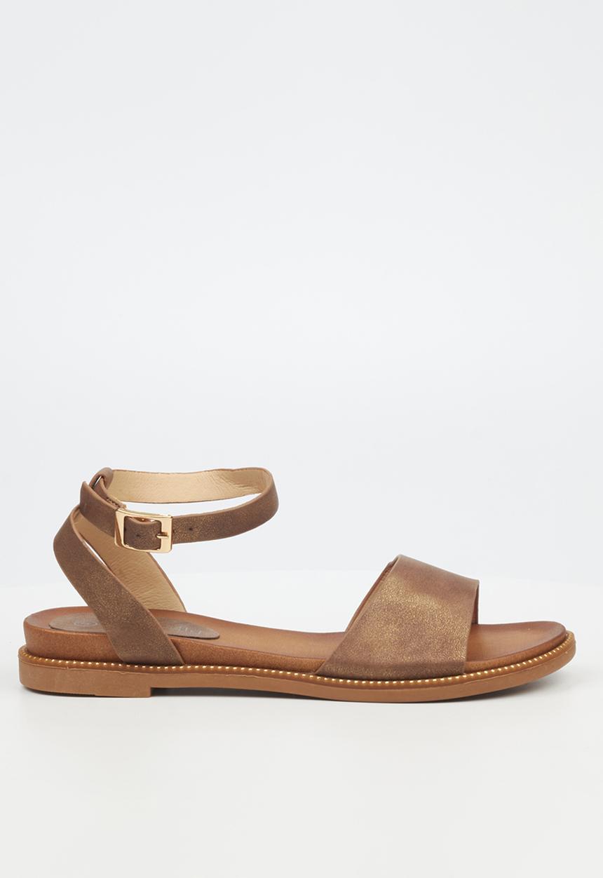 Butterfly Feet - Ellie 3 ankle strap - bronze