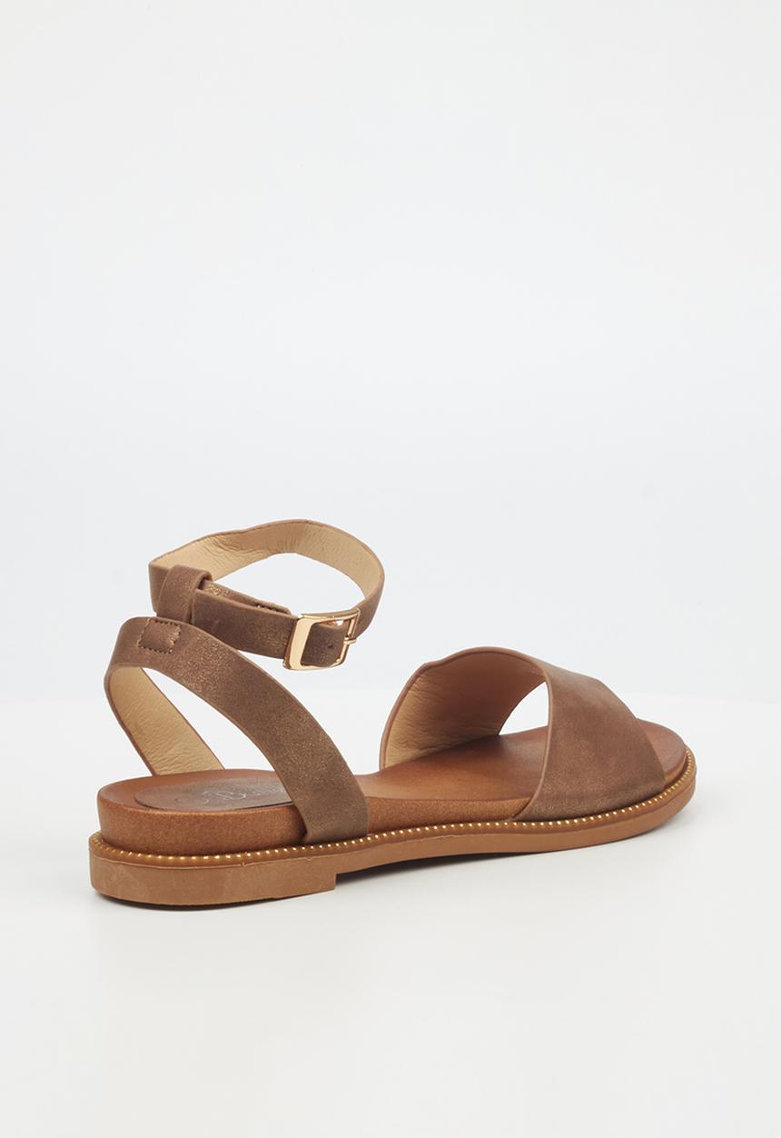 Butterfly Feet - Ellie 3 ankle strap - bronze