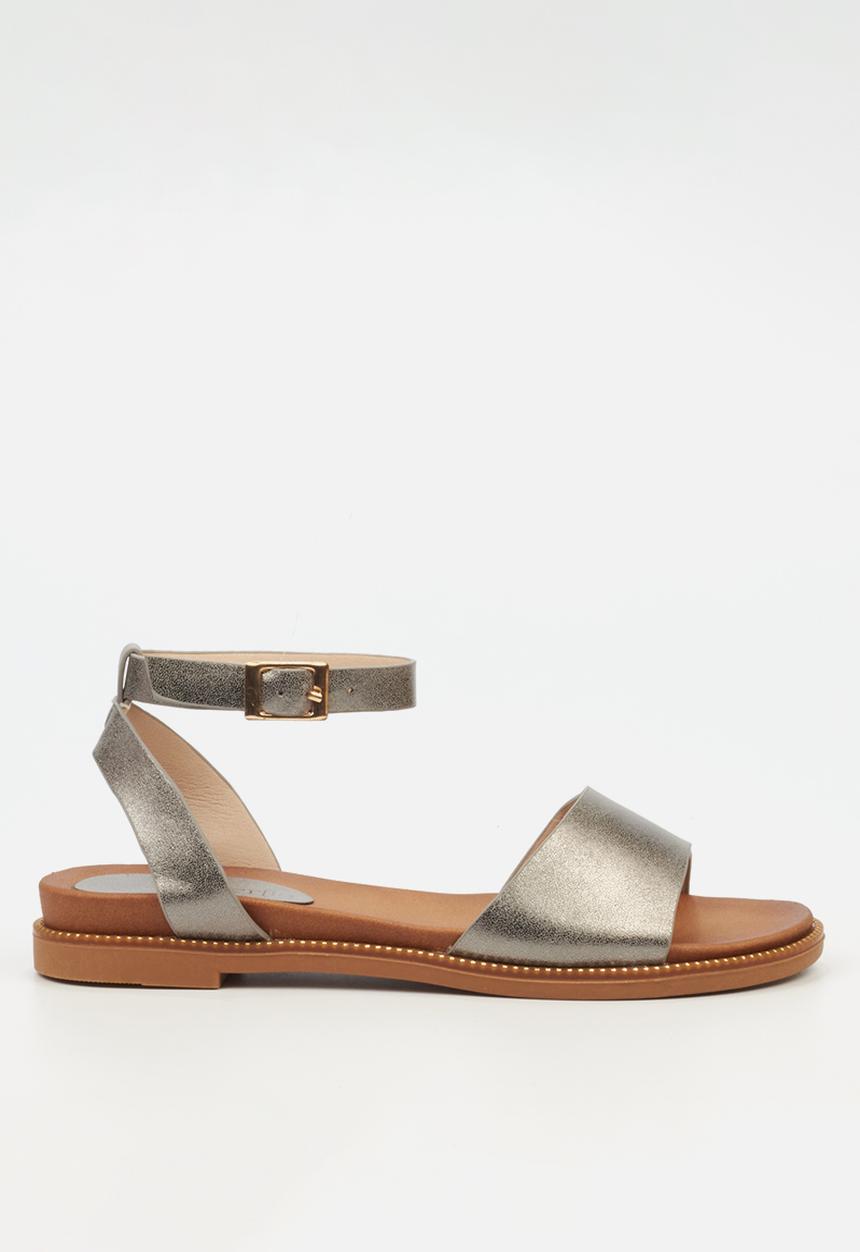 Butterfly Feet - Ellie 3 ankle strap - pewter
