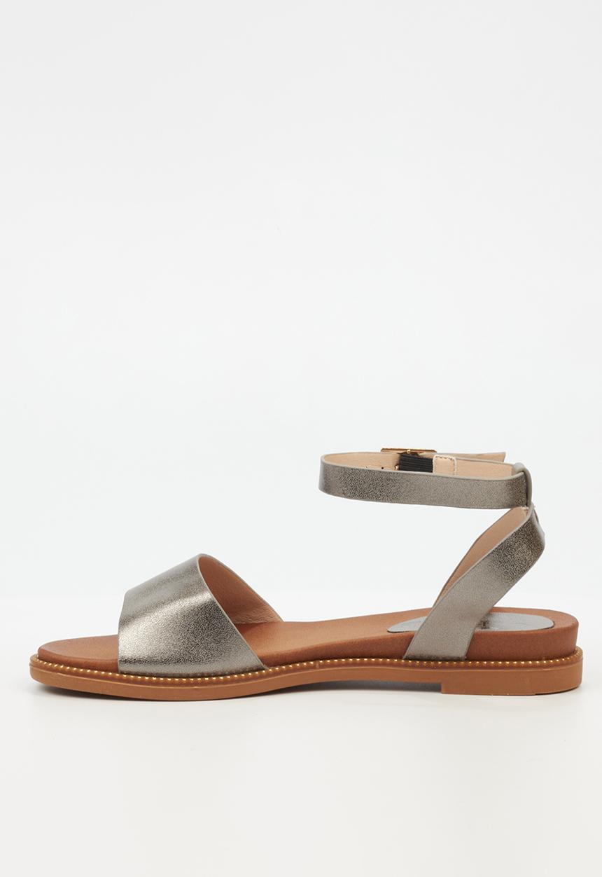 Butterfly Feet - Ellie 3 ankle strap - pewter