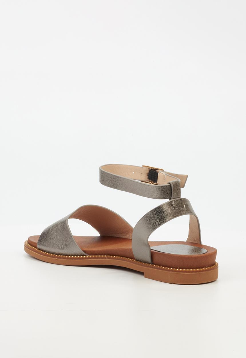 Butterfly Feet - Ellie 3 ankle strap - pewter