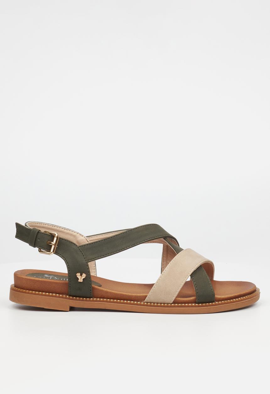Butterfly Feet - Ellie 9 ankle strap - olive