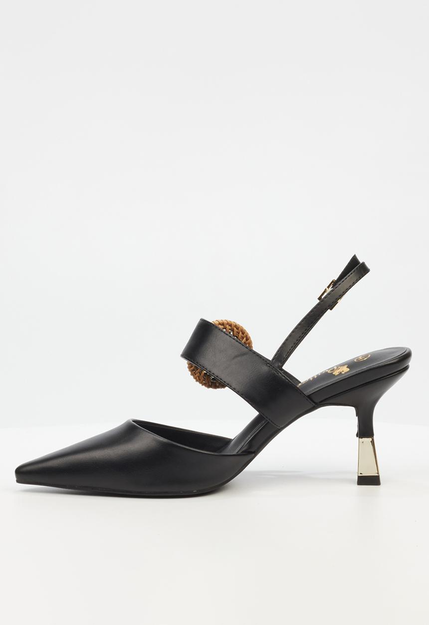 Butterfly Feet - Trinity 1 slingback - black