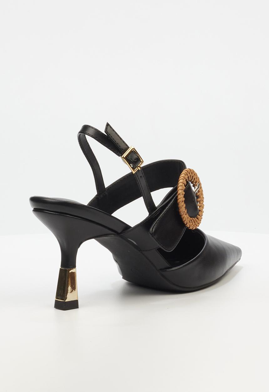 Butterfly Feet - Trinity 1 slingback - black